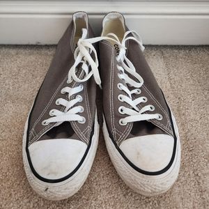 Men's Converse grey shoes size 9